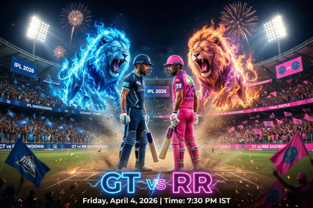 GT vs RR IPL 2026