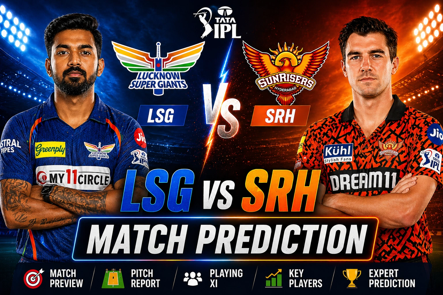 LSG vs SRH