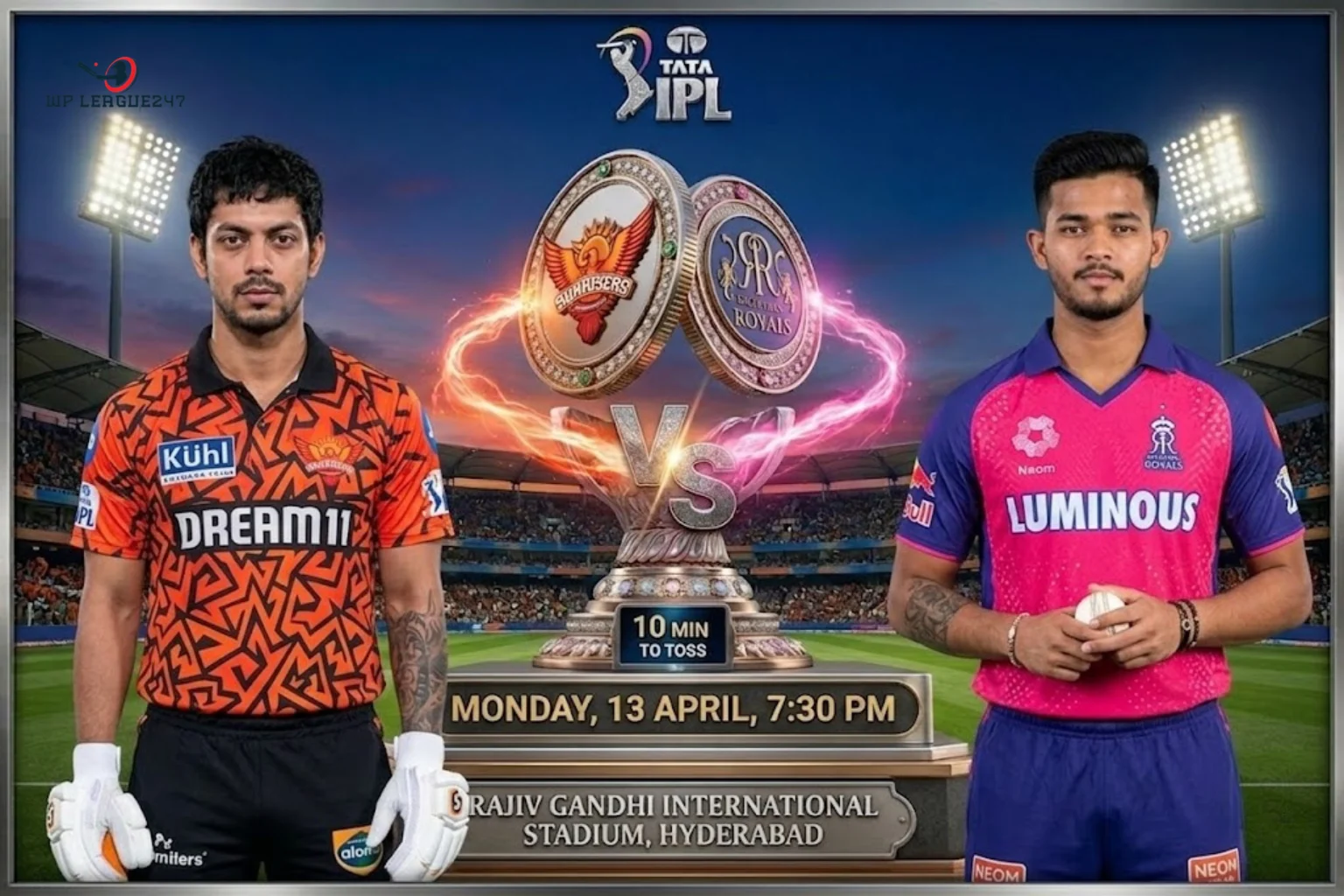 SRH vs RR
