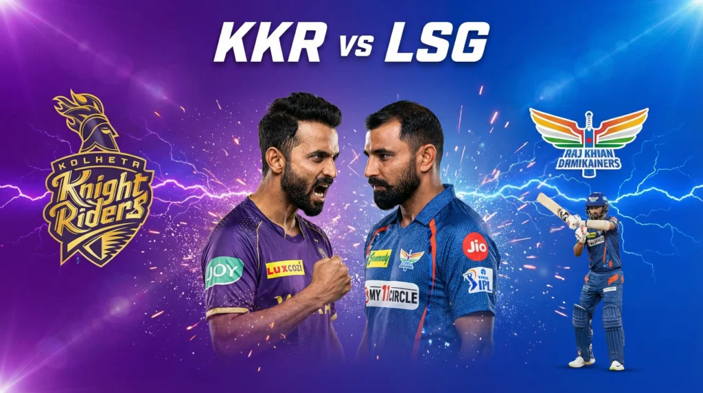 LSG vs KKR