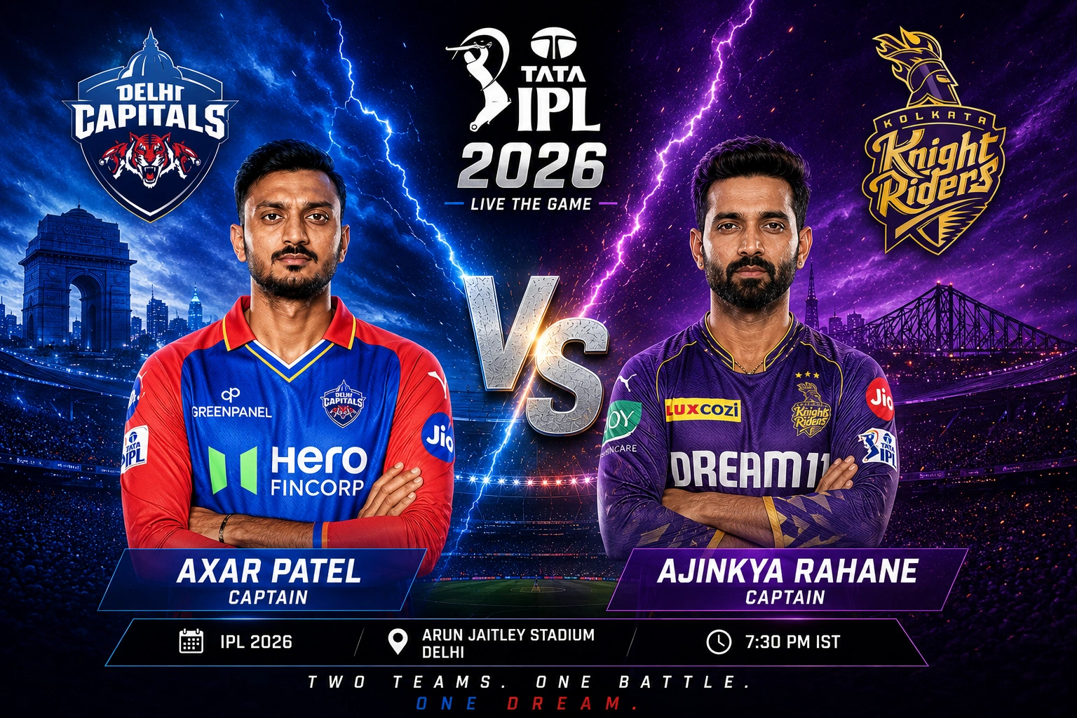 DC vs KKR