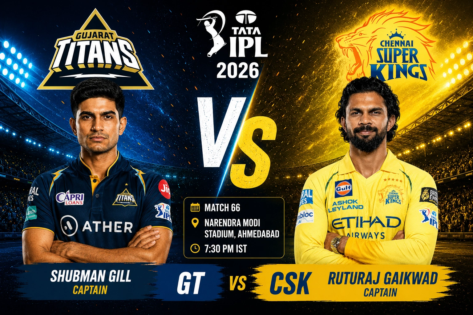 GT vs CSK