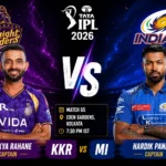 KKR vs MI