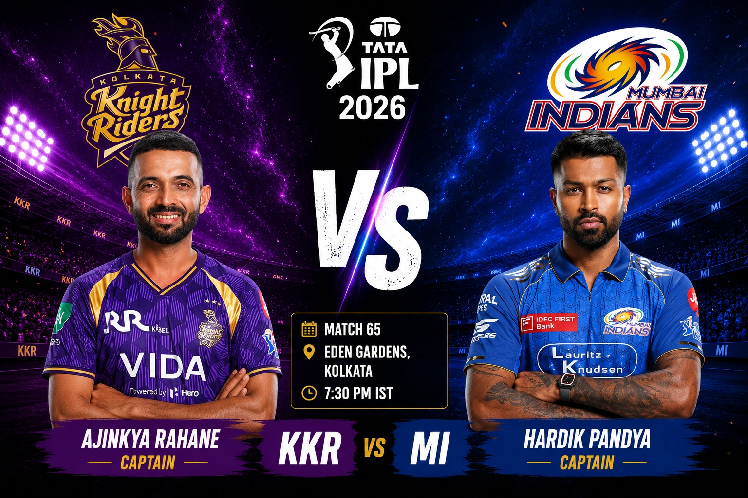 KKR vs MI