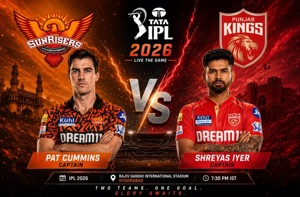 SRH vs PBKS