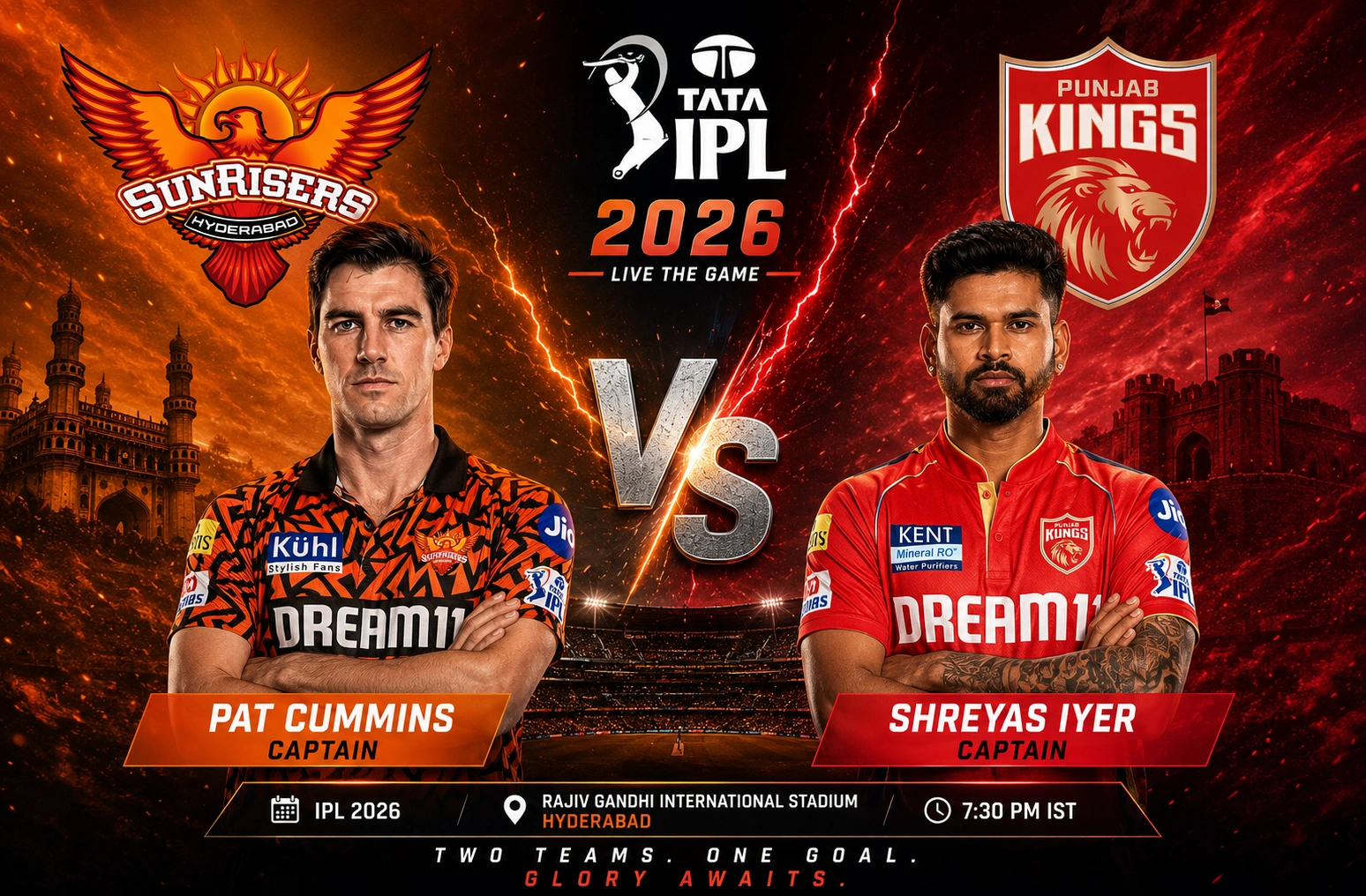 SRH vs PBKS