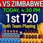 India vs Zimbabwe 1st T20I