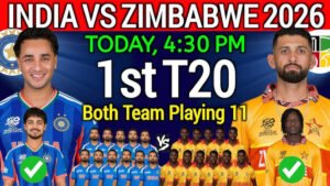 India vs Zimbabwe 1st T20I 2026: Quick Match Guide – All You Need to Know