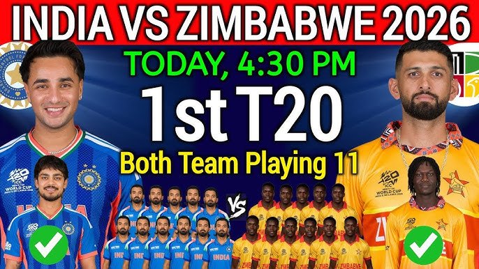 India vs Zimbabwe 1st T20I 2026: Quick Match Guide – All You Need to Know