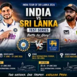 Ind Vs Sri Test Series