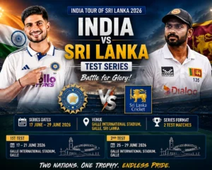 IND vs SRI Test Series 2026: Playing XI, History & Stats