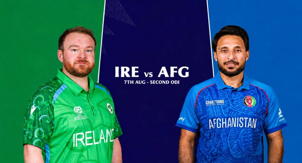 IRE vs AFG 2nd ODI Match Prediction: Head-to-Head and Playing XI